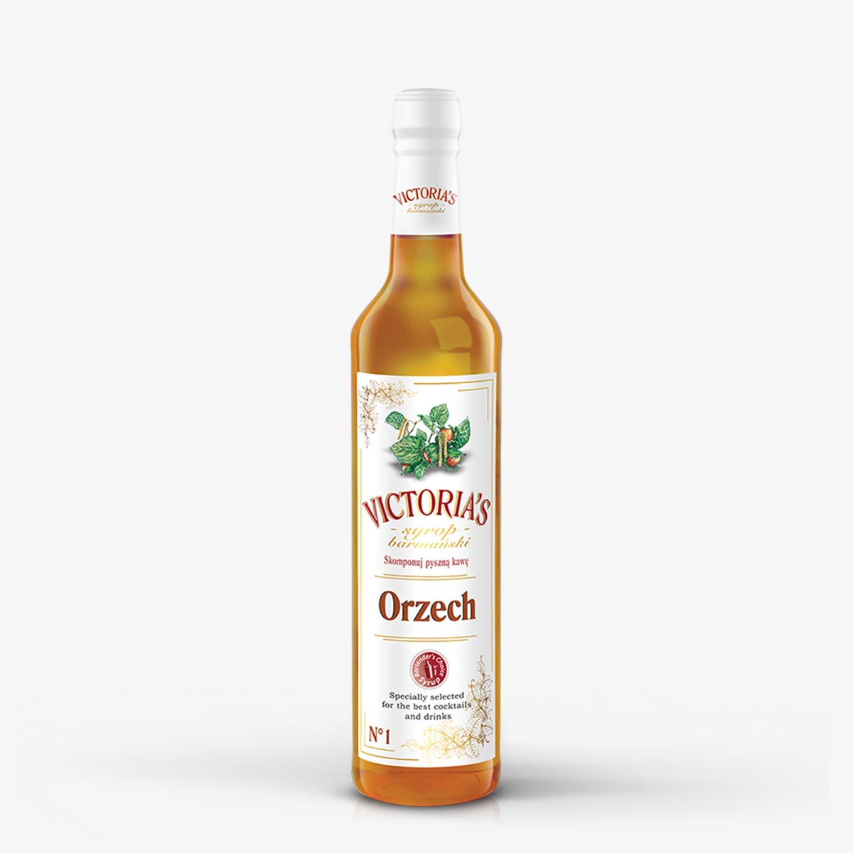 Syrop o smaku Orzechowym 490 ml Victoria's Cymes