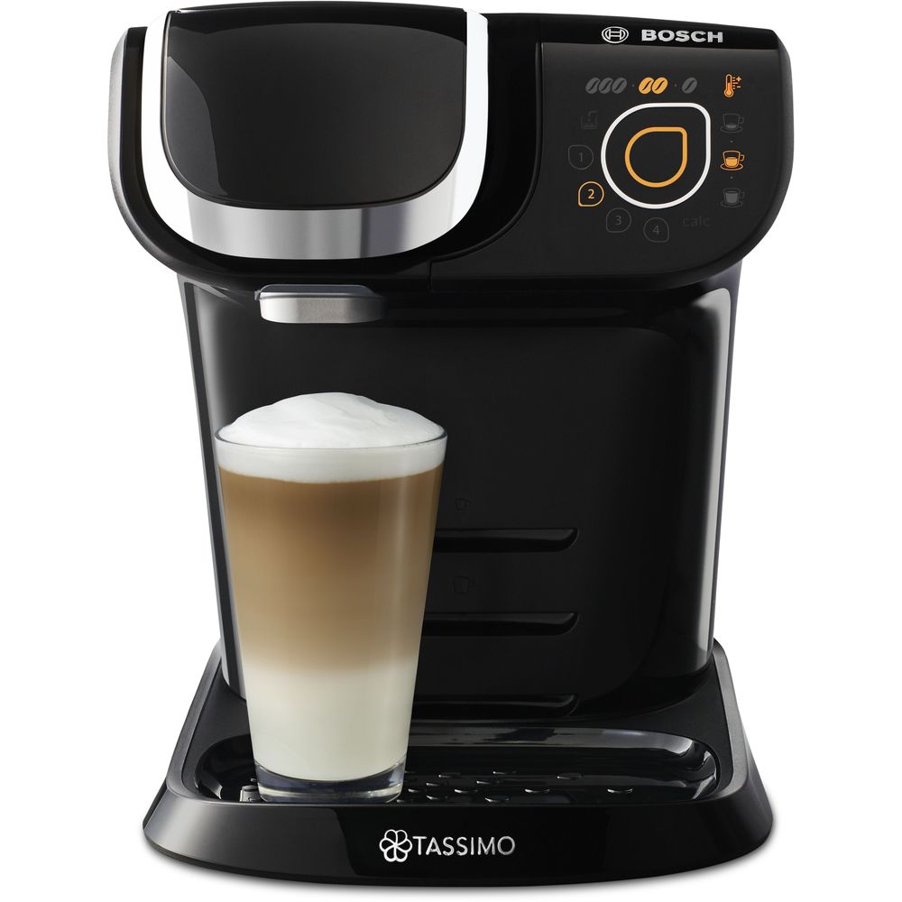 JDE3159_1b_Myway_Black_Front_RT_Serves_No Tray_EU Latte_1000x1000_1000x1000