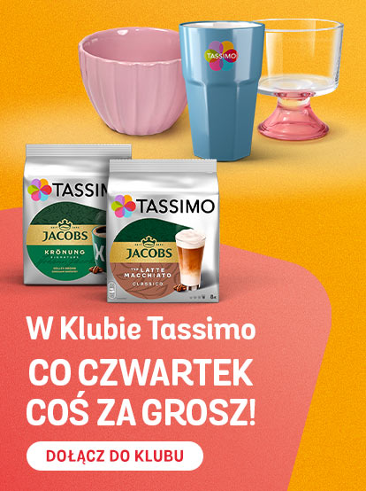 Co czwartek coś za grosz! Dołącz do Klubu Tassimo