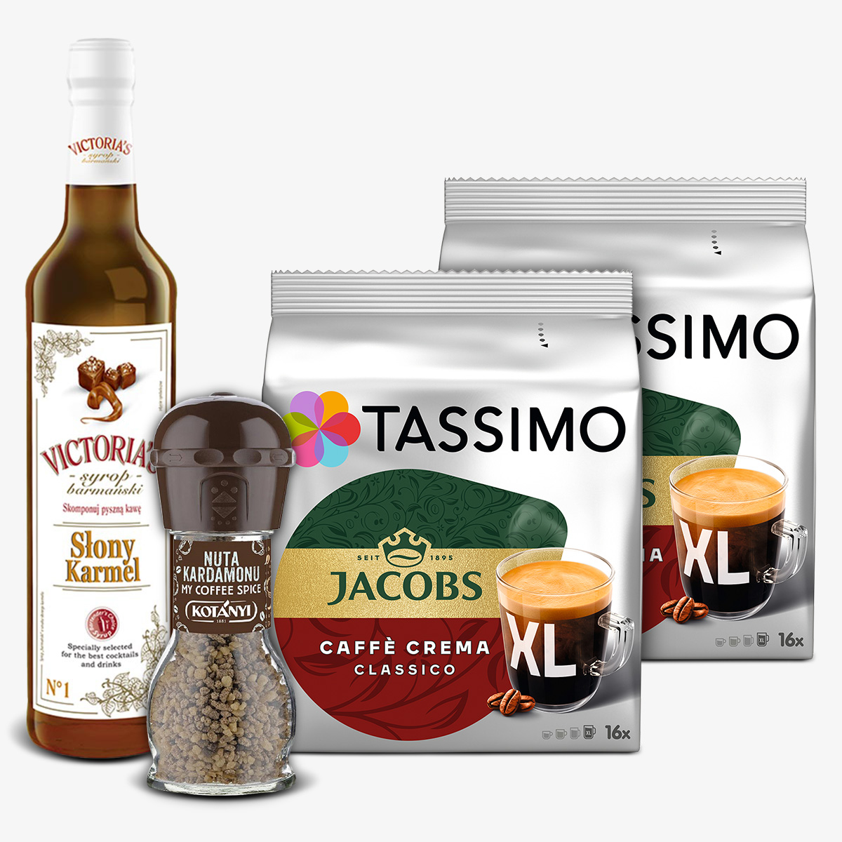 zestaw jesienny Tassimo z caffe crema classico xl