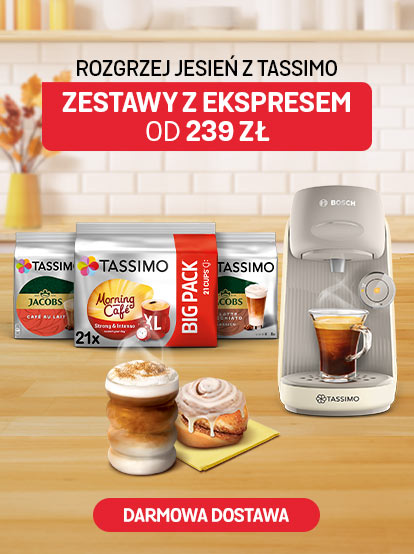 Zestawy z ekspresem od 239 zł. Rozgrzej Jesień z Tassimo