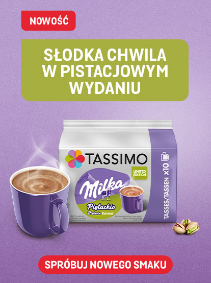 Poznaj nowy smak Tassimo Milka Pistachio!